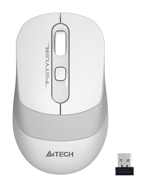 Беспроводная мышь A4Tech Fstyler FG10 White/Gray