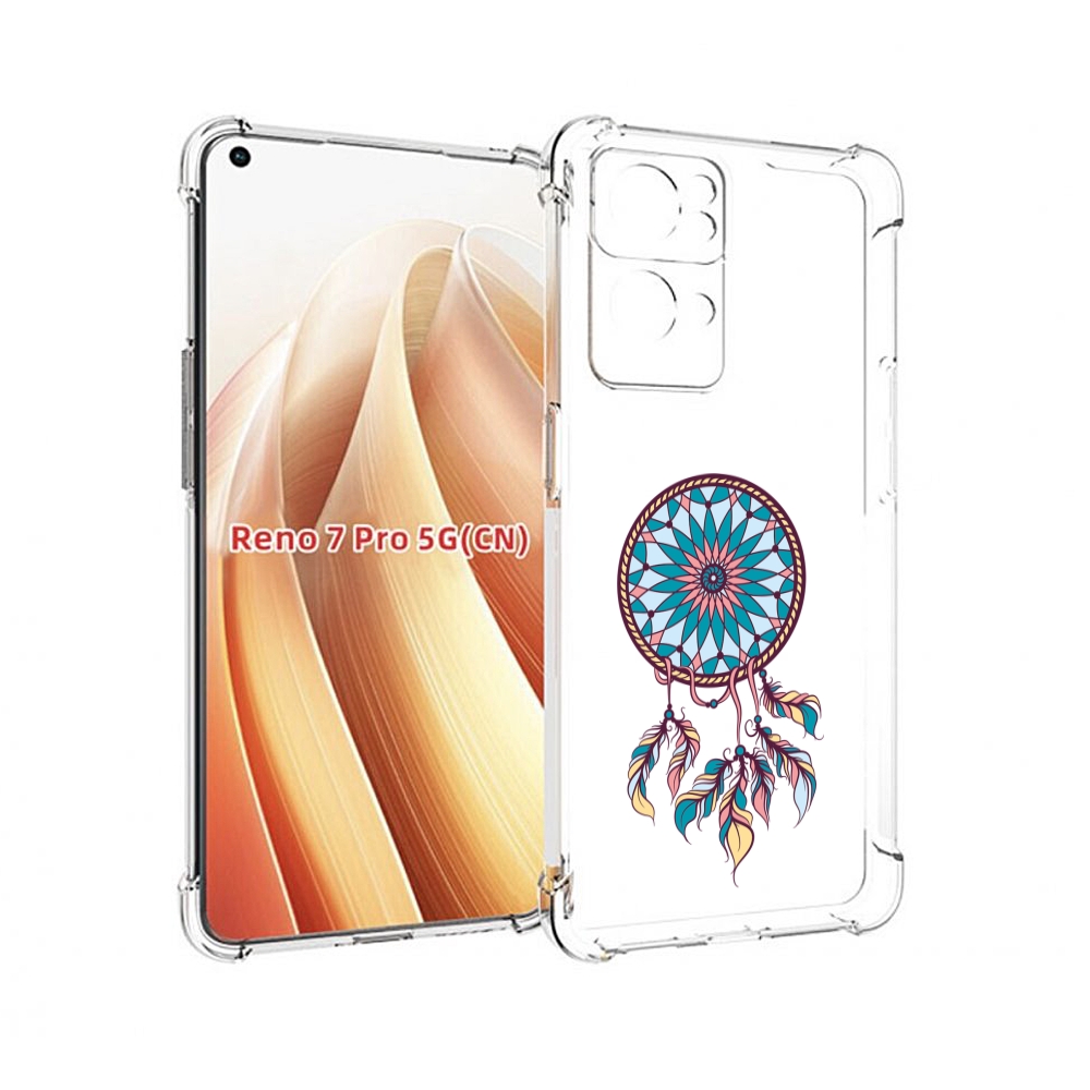 

Чехол MyPads ловец снов синий для OPPO Reno7 Pro 5G, Прозрачный, Tocco