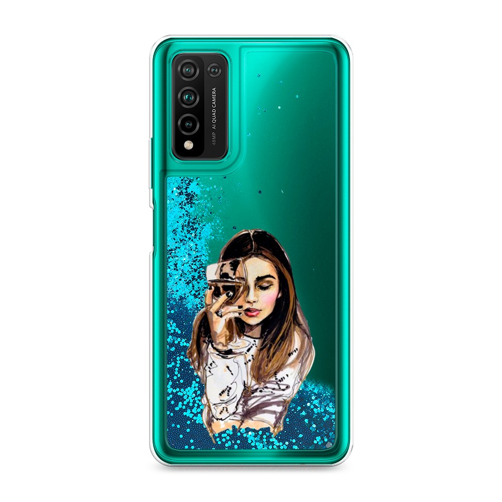 

Силиконовый чехол "Звездочки графика белая" на ZTE Red Magic 5S