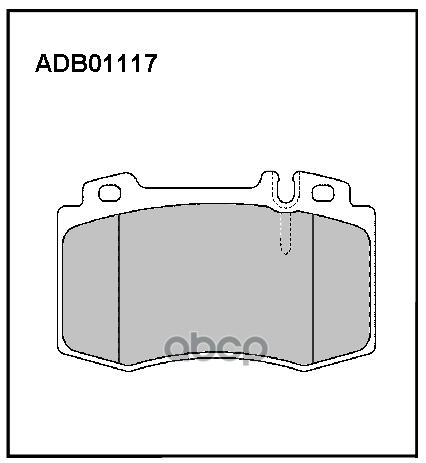 

Тормозные колодки ALLIED NIPPON дисковые передние adb01117
