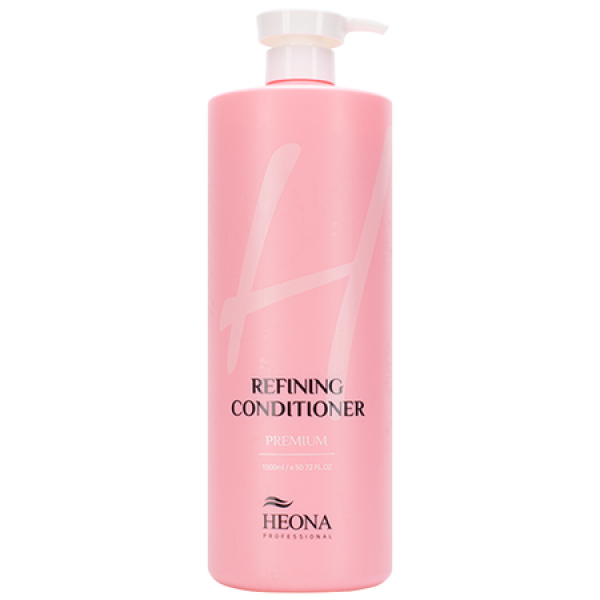 фото Кондиционер для волос heona professional refining conditioner с кератином, 1500 мл