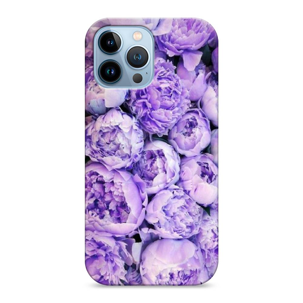 

Пластиковый чехол "Пионы сиреневые" на Apple iPhone 13 Pro Max, 14420-6