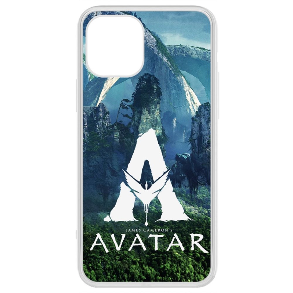 

Чехол-накладка кейс Аватар - Белое лого для iPhone 12 Pro