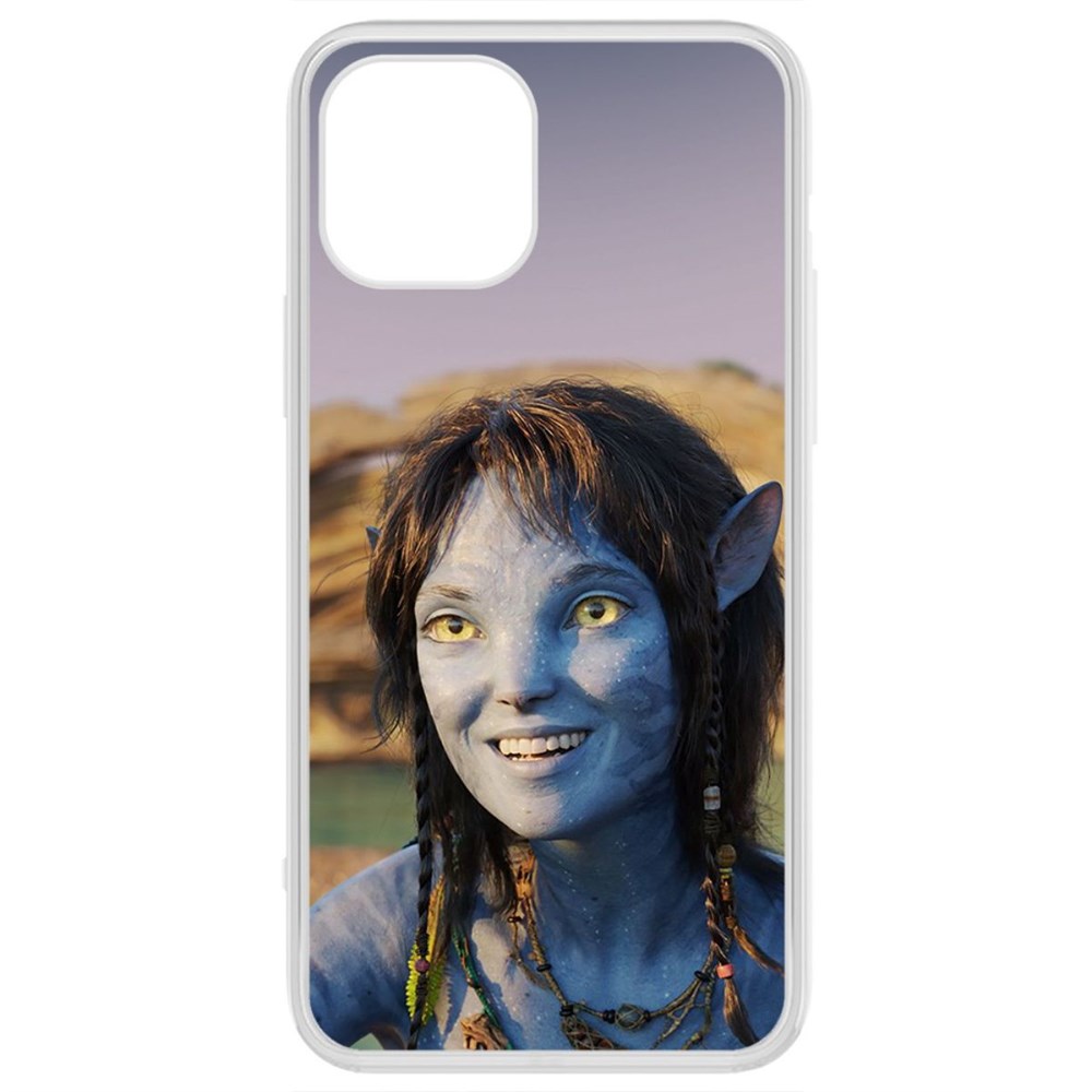 

Чехол-накладка кейс Аватар - Кири для iPhone 12 Pro, Прозрачный