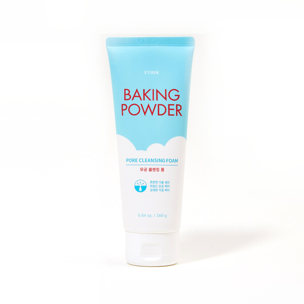 Пенка для умывания Etude Baking Powder Pore Cleansing Foam Очищающая, 160 мл