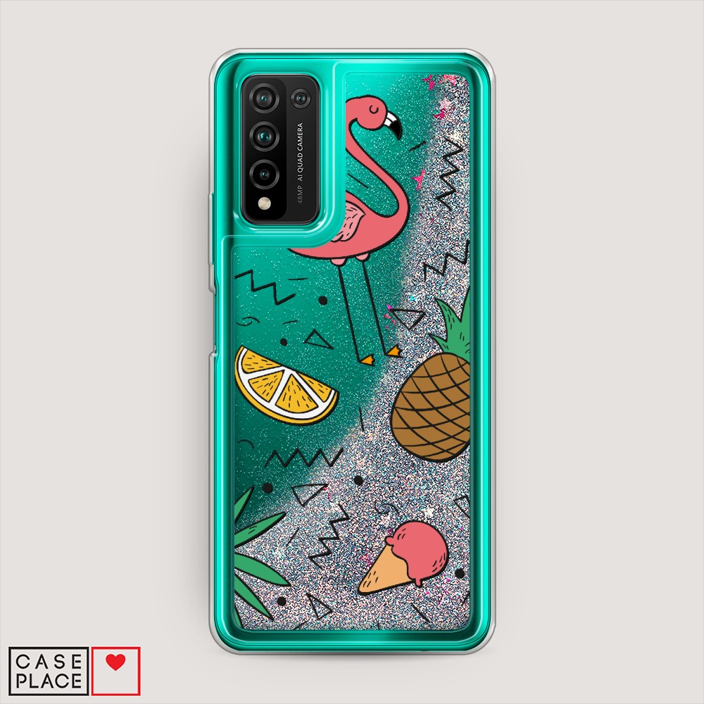 

Чехол Awog на Honor 10X Lite "Гавайский фон", Разноцветный, 6104691-1