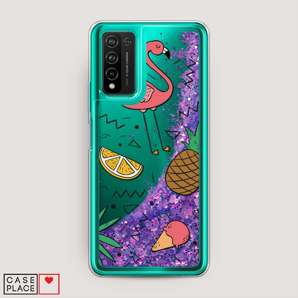 

Чехол Awog на Honor 10X Lite "Гавайский фон", Разноцветный, 6104692-1