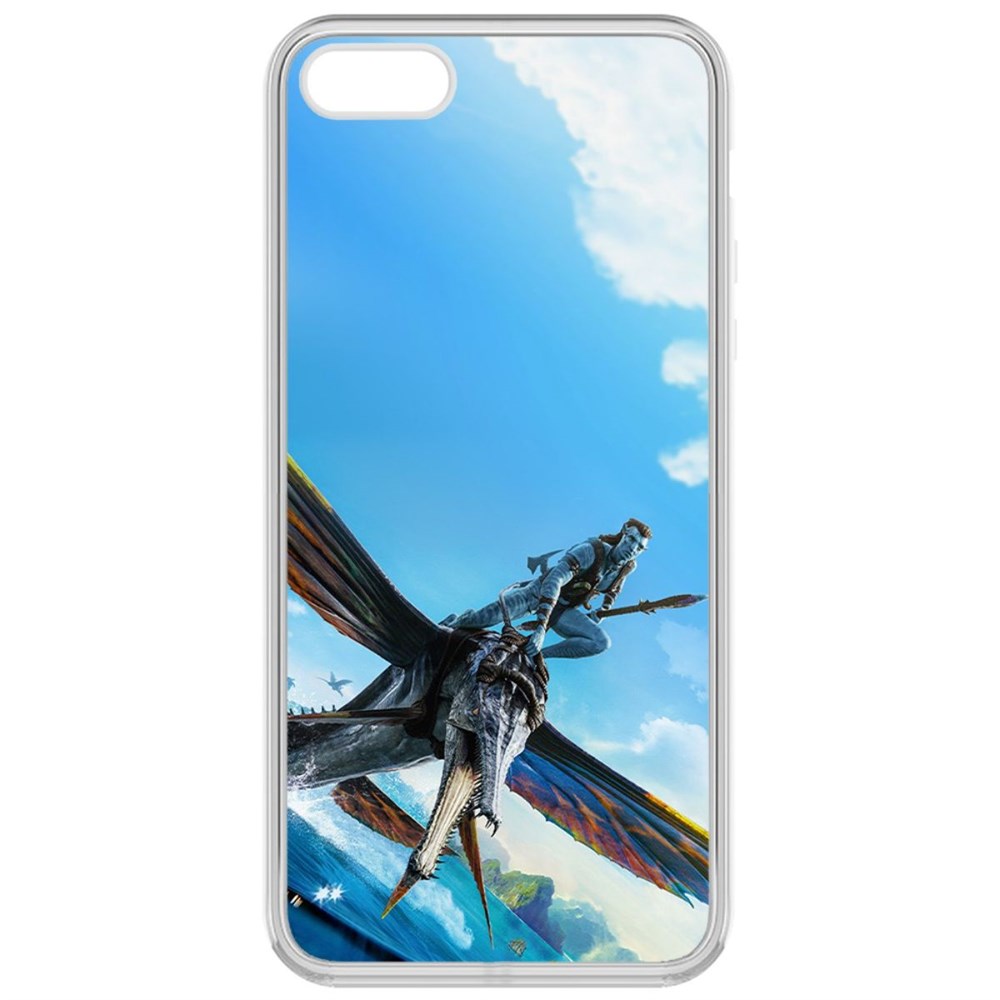 

Чехол-накладка кейс Аватар - Джейк на скимвинге для iPhone 5S