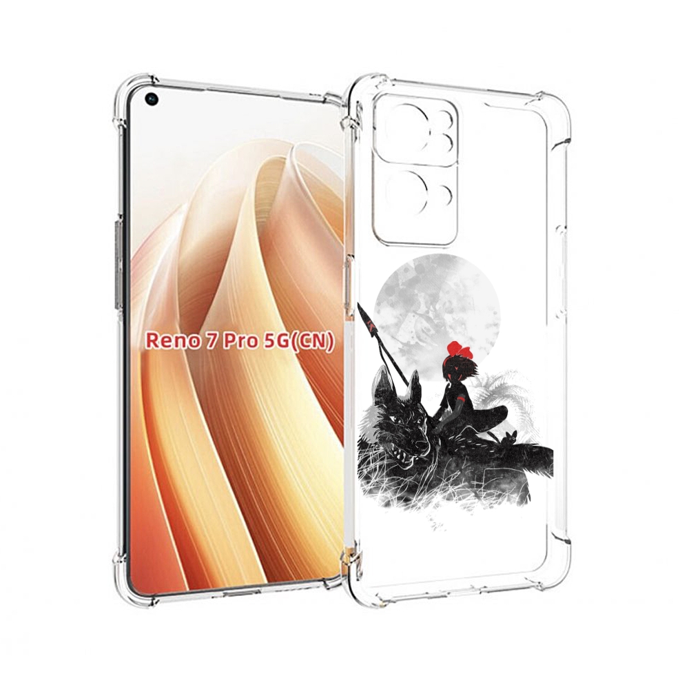 

Чехол MyPads мононоке для OPPO Reno7 Pro 5G, Прозрачный, Tocco