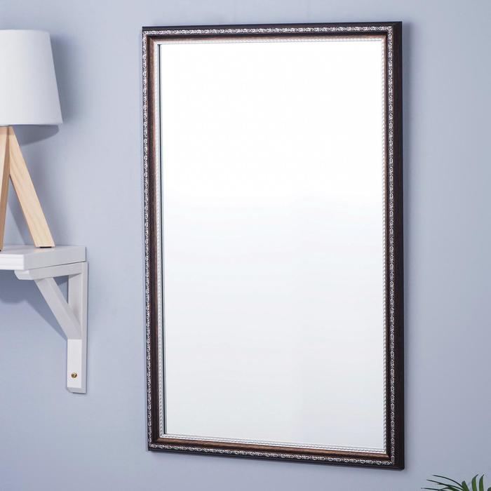 фото Зеркало «арабеска», настенное, 45×70 см, рама пластик, 30 мм nobrand