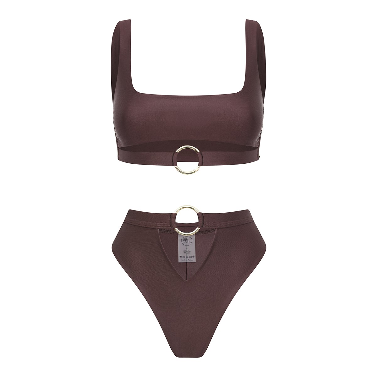 

Купальник раздельный женский The Serpent 50921 коричневый S, 50921