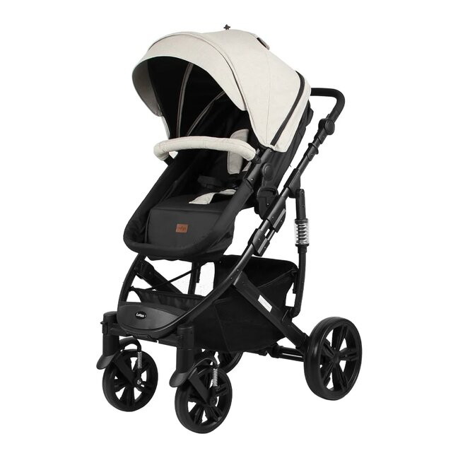 Коляска прогулочная INDIGO LOTUS (-бежевый) (бежевый)