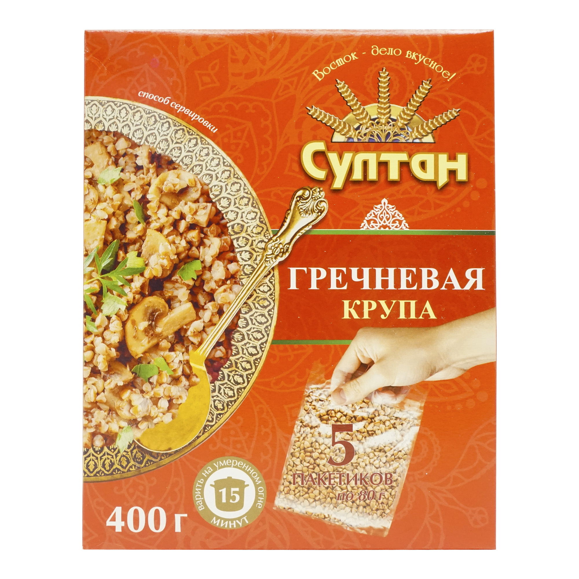 Крупа гречневая Султан 400 г