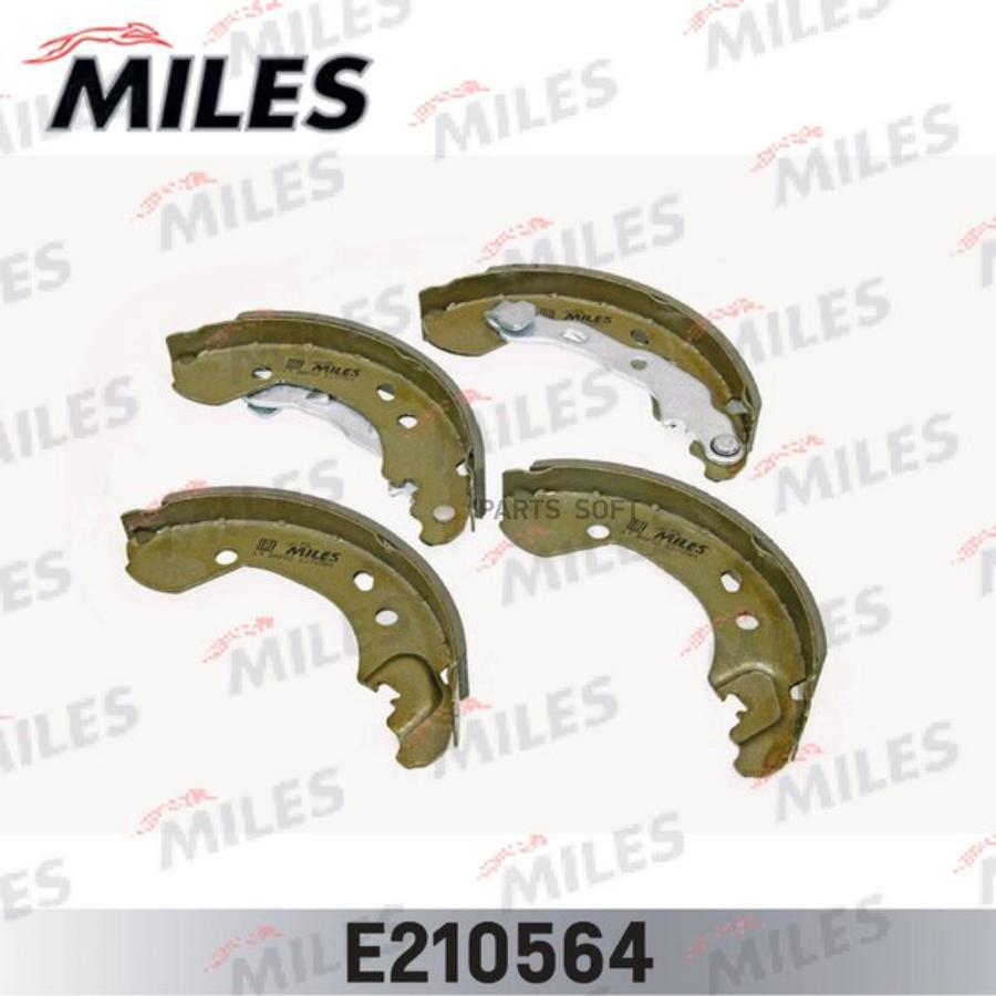 

Колодки Торм.Бар.Nissan Micra 03-/Note 06-/Renault Clio 05-/Modus 04- Miles арт. E210564