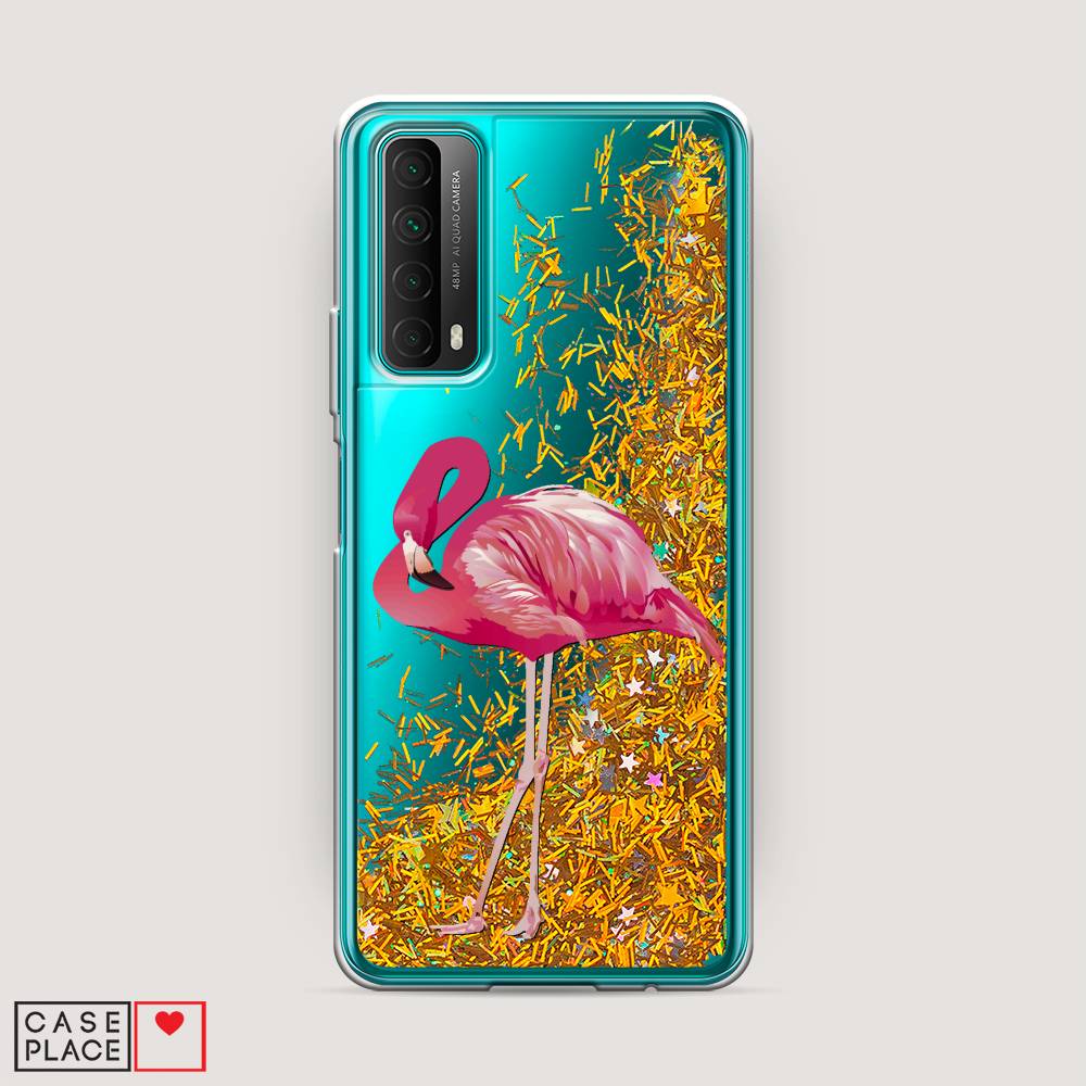 

Чехол Awog на Huawei P Smart 2021 "Застенчивый фламинго", Разноцветный, 6104790-1