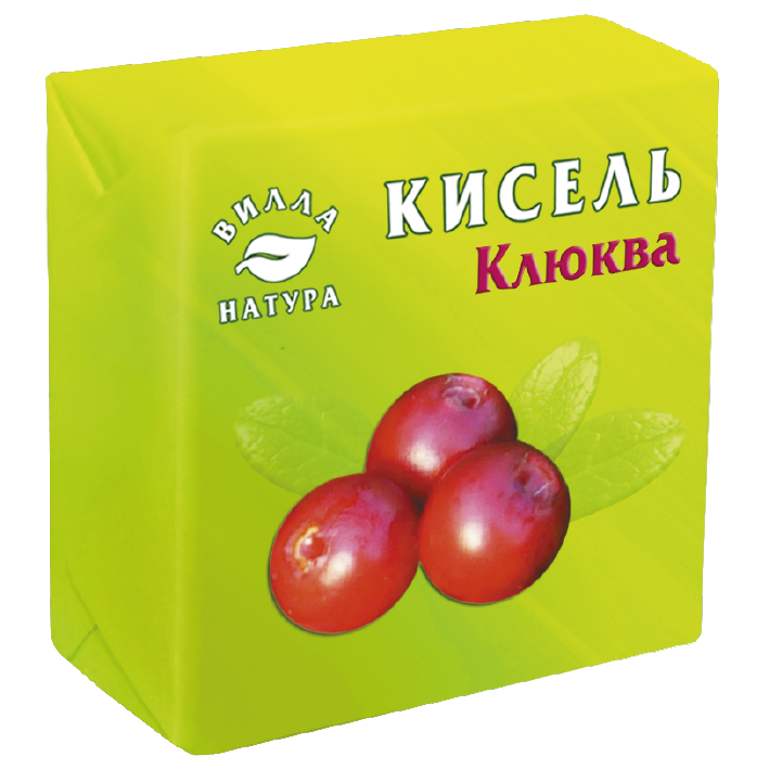

Кисель Вилла Натура Клюква 180 г