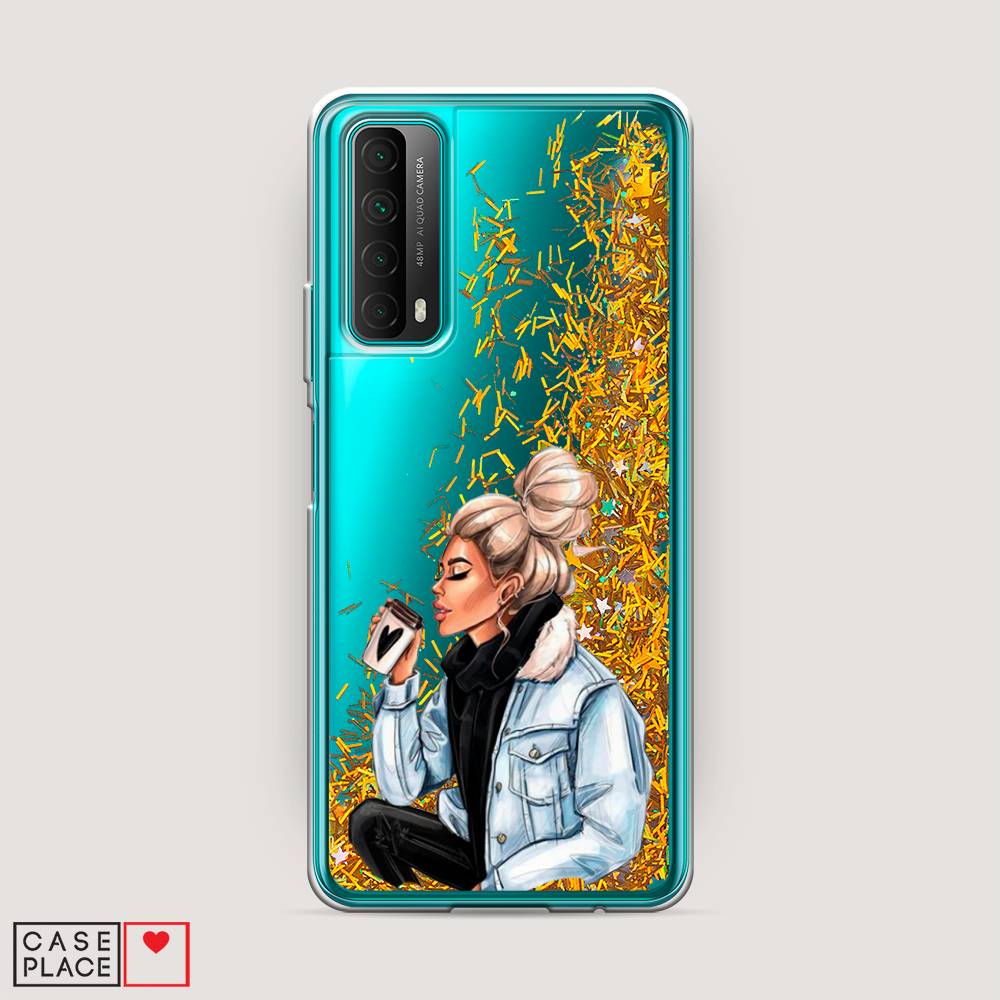 

Чехол Awog на Huawei P Smart 2021 "Cute girl", Разноцветный, 6104790-1