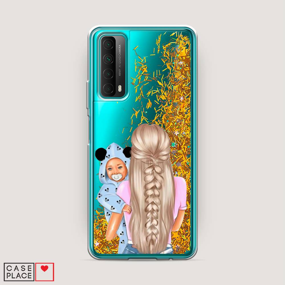 

Чехол Awog на Huawei P Smart 2021 "Молодая мама", Разноцветный, 6104790-1