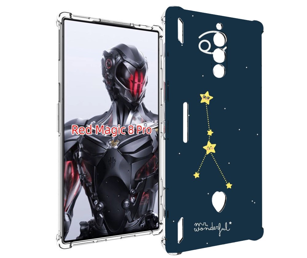 

Чехол MyPads знак-зодиака-рак-3 для ZTE Nubia Red Magic 8 Pro / Red Magic 8 Pro Plus, Tocco