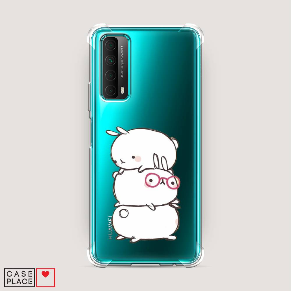 

Чехол Awog на Huawei P Smart 2021 "Бутерброд", Разноцветный, 6104751-1