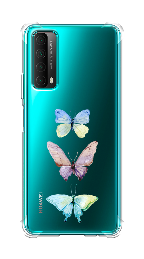 

Чехол Awog на Huawei P Smart 2021 "Акварельные бабочки", Разноцветный, 6104751-1