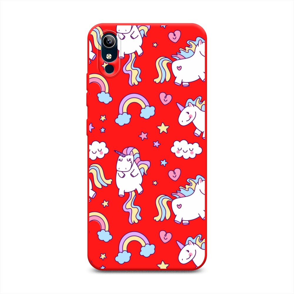 

Матовый силиконовый чехол "Sweet unicorns dreams" на Vivo Y1s, Sweet unicorns dreams