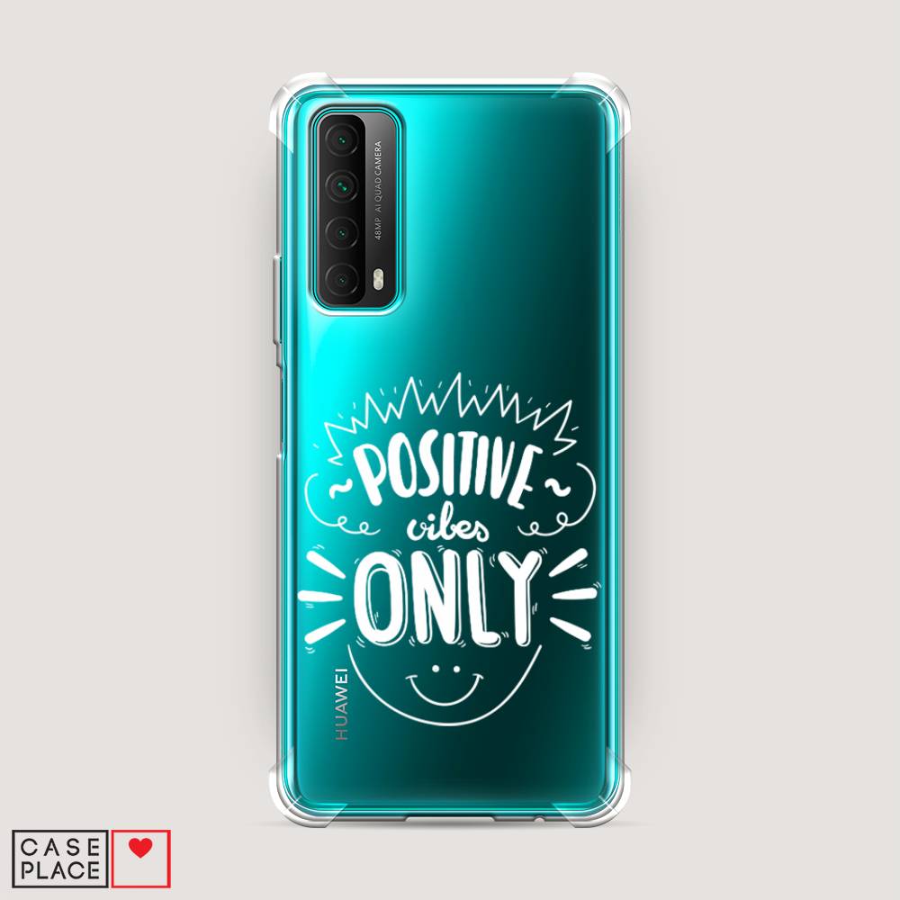 

Чехол Awog на Huawei P Smart 2021 "Positive vibes only графика", Разноцветный, 6104751-1