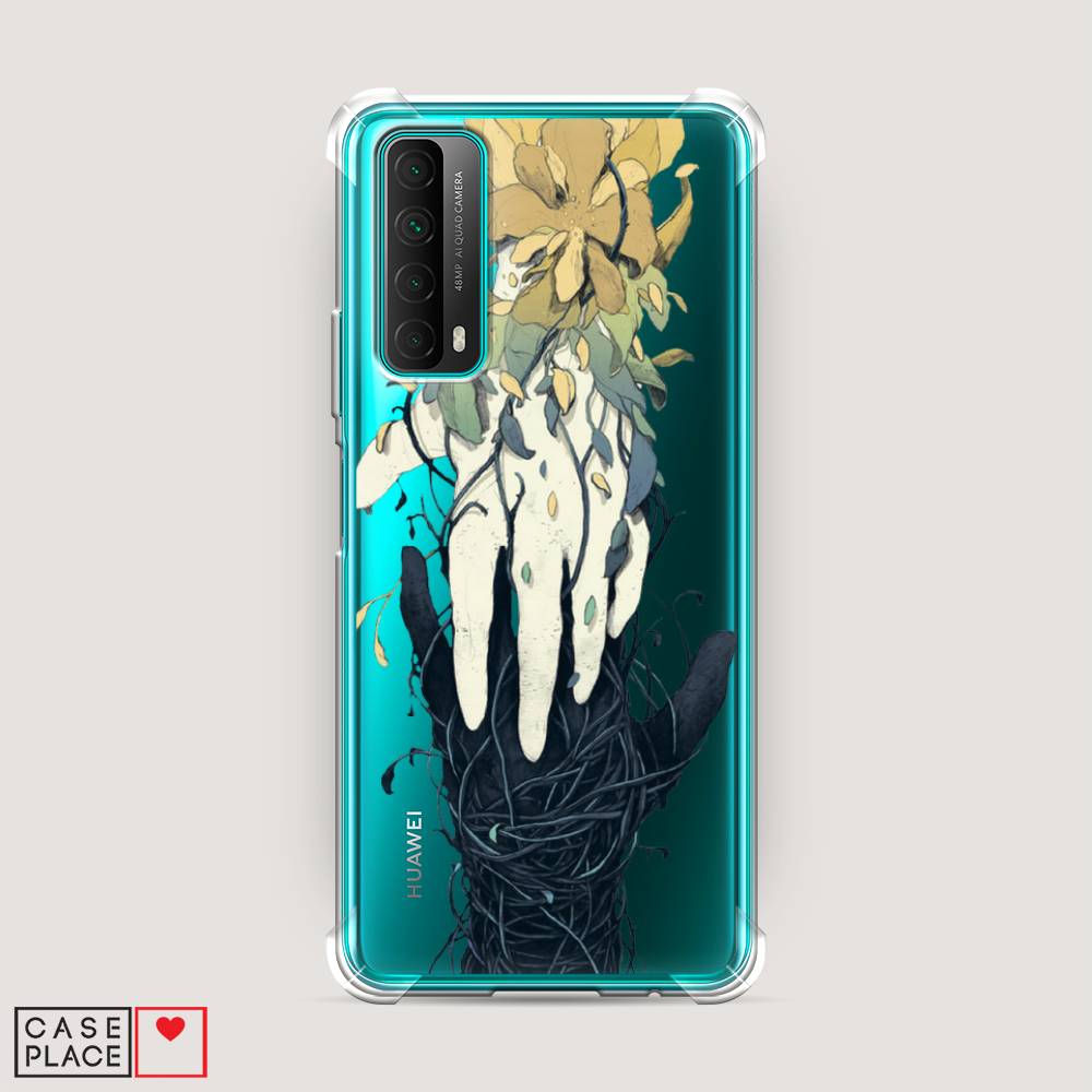 

Чехол Awog на Huawei P Smart 2021 "Сплетения рук", Разноцветный, 6104751-1