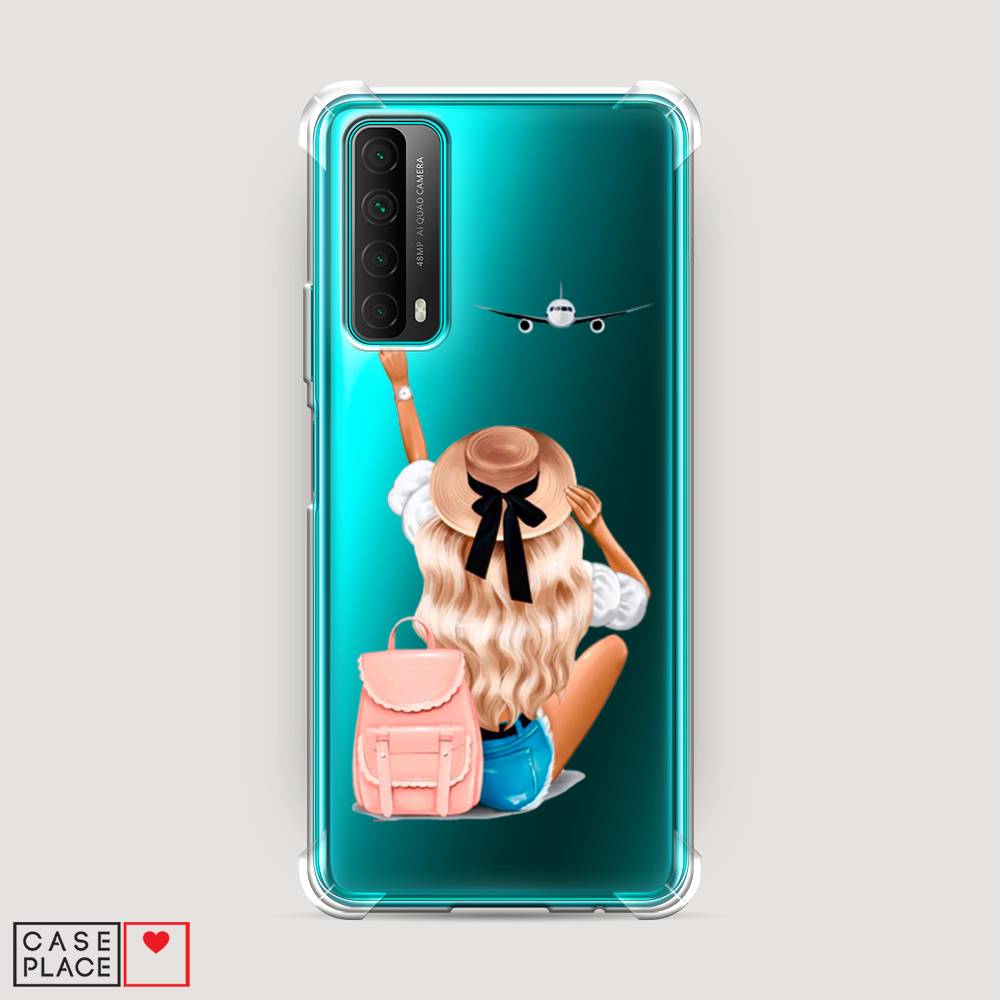

Чехол Awog на Huawei P Smart 2021 "Автостопом самолетом", Разноцветный, 6104751-1