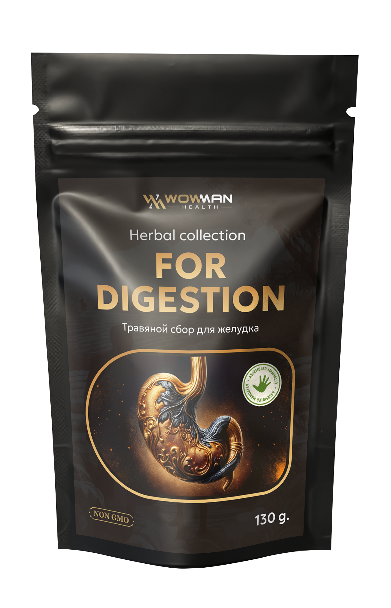 Травяной сбор WowMan Herbal collection FOR digestion, 130 г