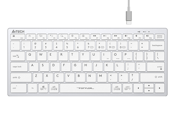 Проводная клавиатура A4Tech Fstyler FX51 White