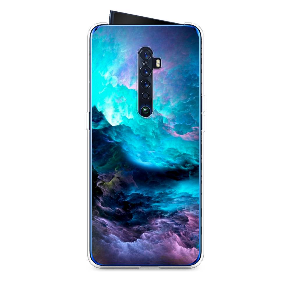 

Чехол Awog на Oppo Reno 2 "Бирюзовое небо", Разноцветный, 253550-4