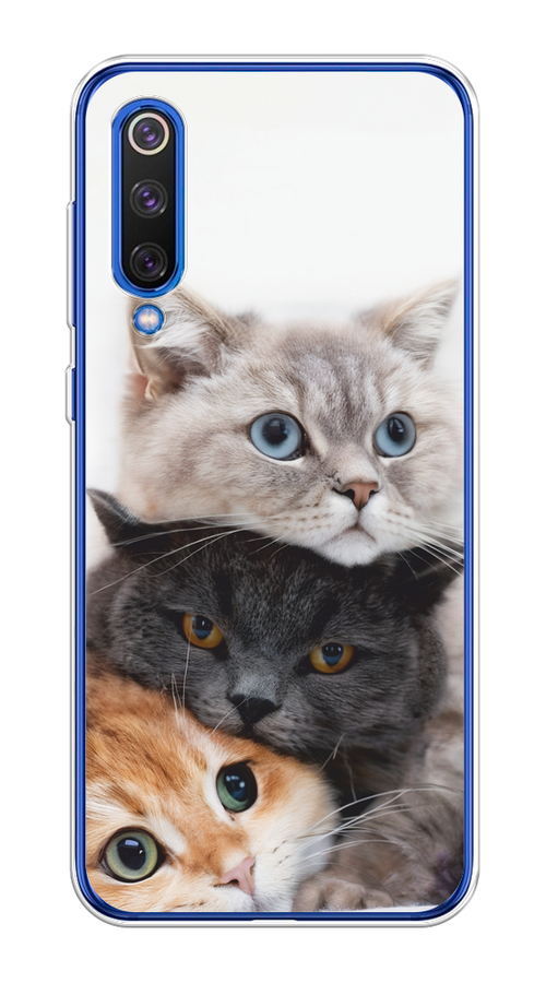

Чехол на Xiaomi Mi9 SE "Пушистые мордашки", Серый;черный;оранжевый, 35250-1