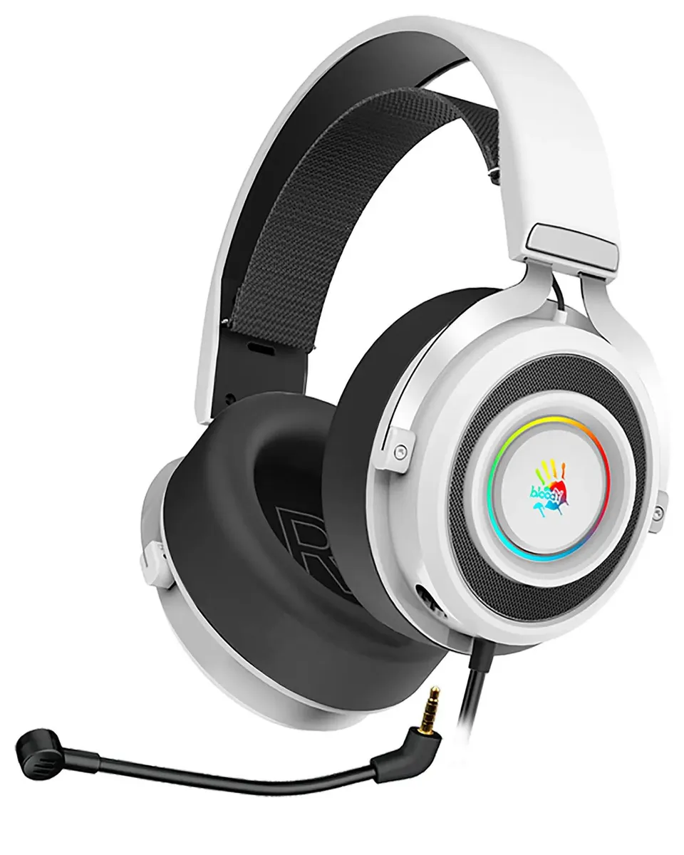

Игровые наушники A4Tech черный (G535 (BLACK+WHITE) USB)