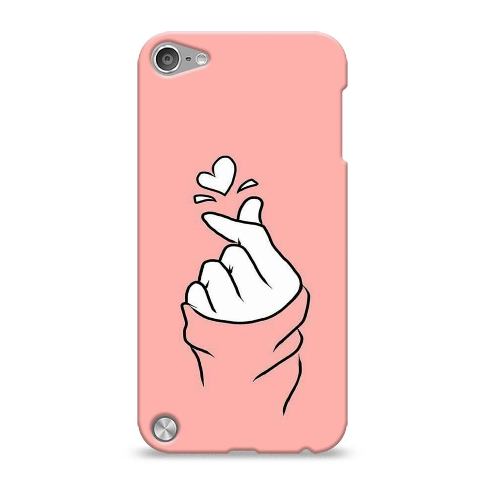 

Пластиковый чехол "Любовь-щелк" на Apple iPod Touch, 11120-5