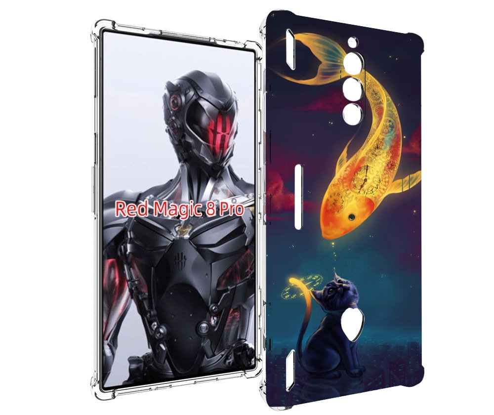 

Чехол MyPads золотая-рыбка-часовая для ZTE Nubia Red Magic 8 Pro / Red Magic 8 Pro Plus, Tocco