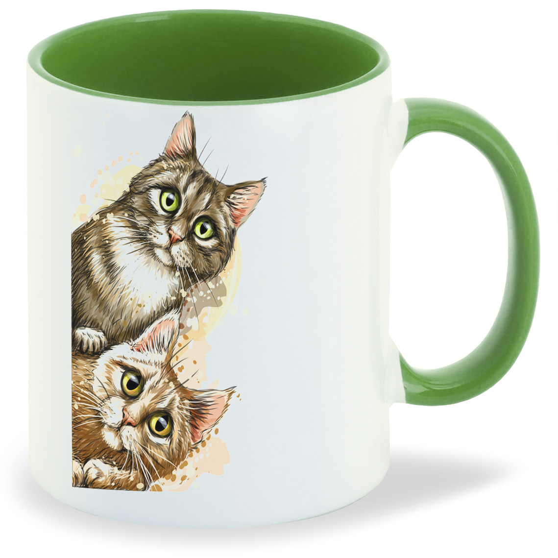 

Кружка CoolPodarok Животные. Кошечки из угла, Животные. Кошечки из угла