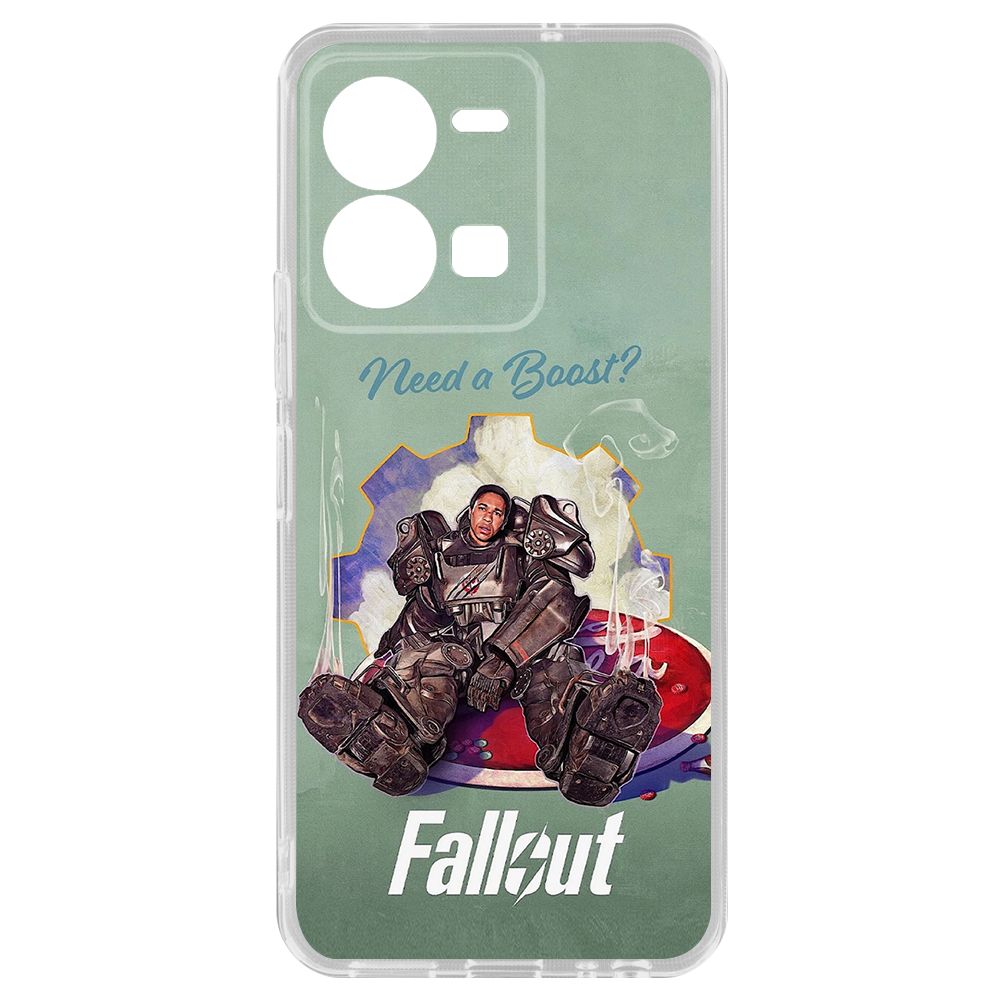 

Чехол-накладка Krutoff Clear Case Фоллаут (Fallout) - Нужно ускорение для Vivo Y35