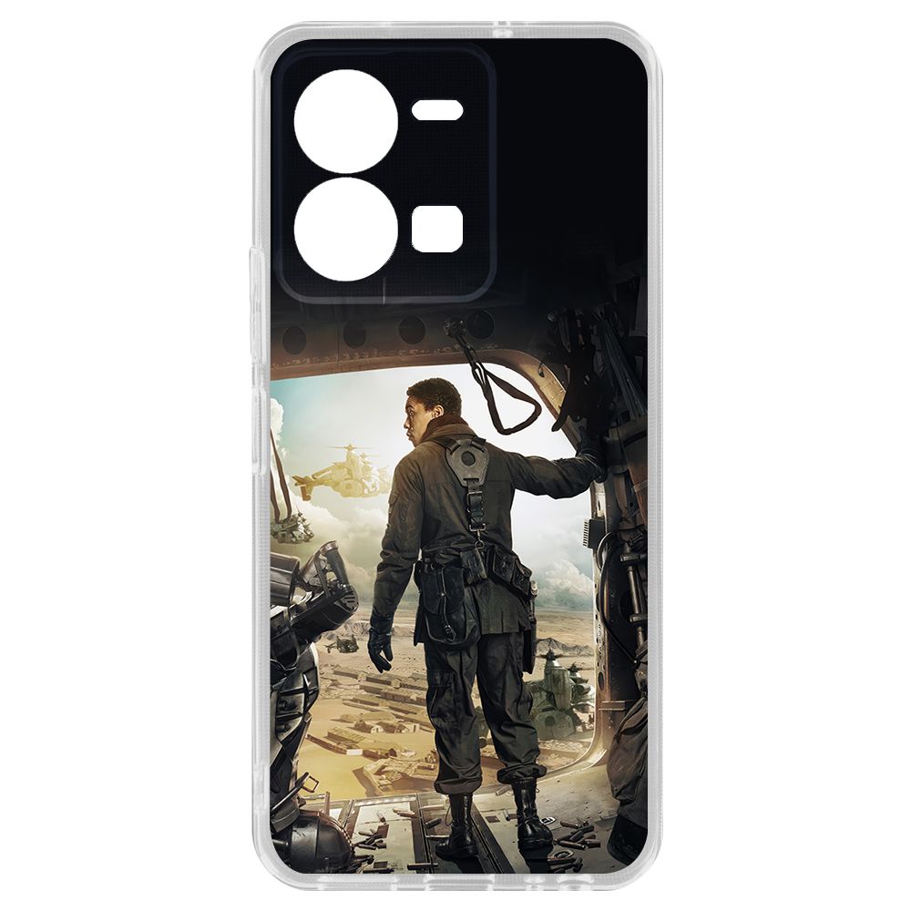 

Чехол-накладка Krutoff Clear Case Фоллаут (Fallout) - Аарон для Vivo Y35