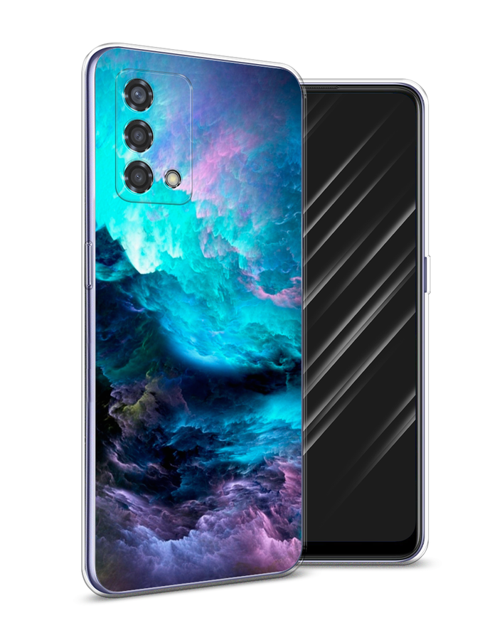 

Чехол Awog на Oppo Reno 6 Lite "Бирюзовое небо", Разноцветный, 259550-4