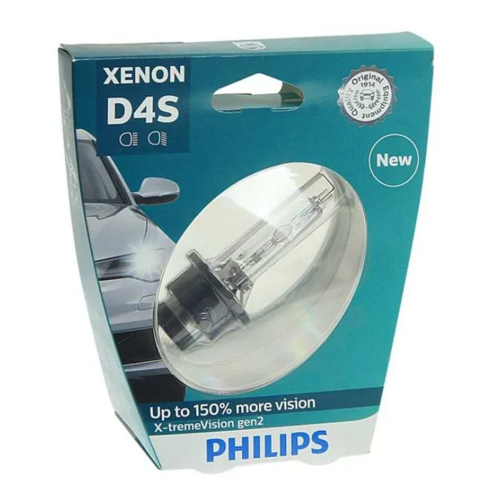 Лампа Ксеноновая D4s 42В-35W (P32d-5) X-Tremevision Gen 2 (Philips) Philips 42402XV2S1