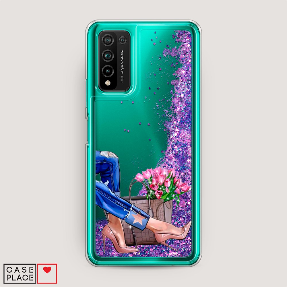 

Чехол Awog на Honor 10X Lite "Каблучки", Разноцветный, 6104692-1