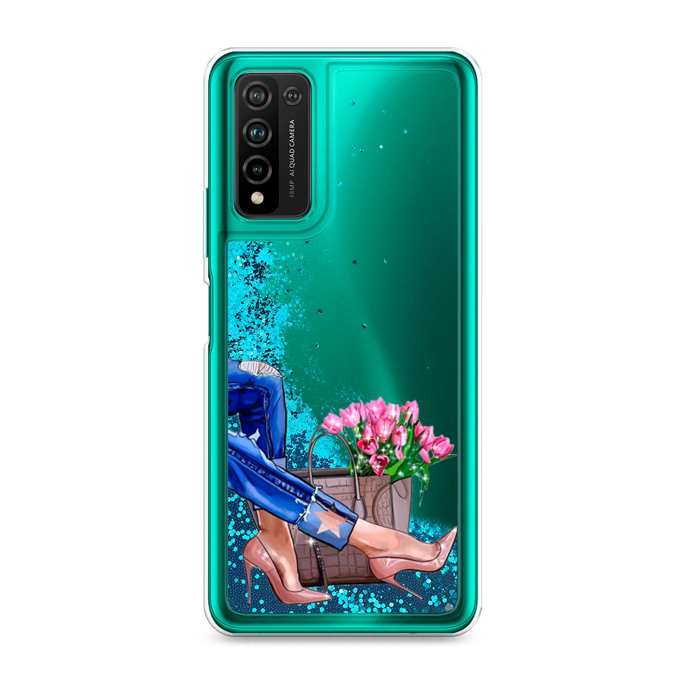 

Силиконовый чехол "Звездочки графика белая" на ZTE Red Magic 5S