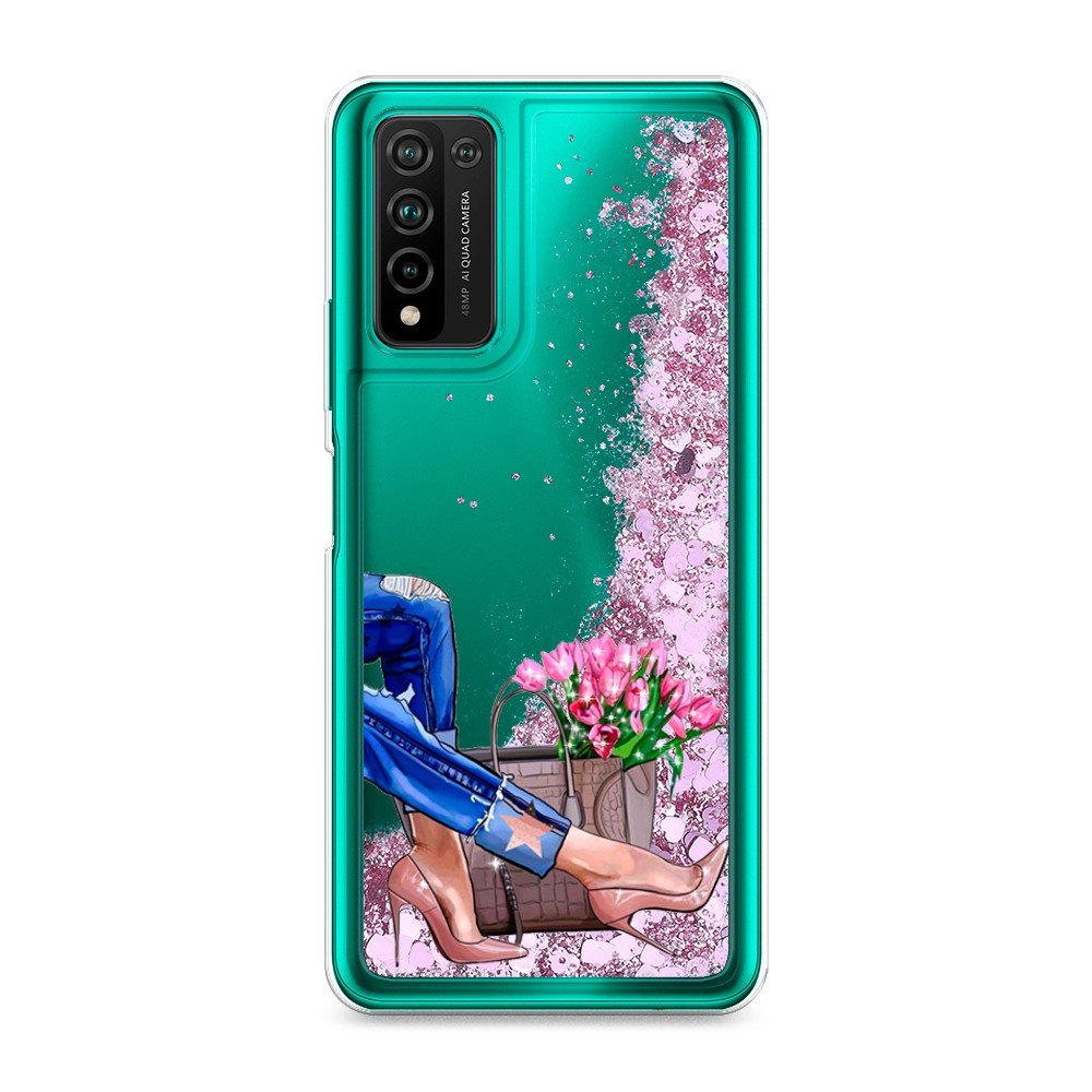 

Чехол Awog на Honor 10X Lite "Каблучки", Разноцветный, 6104694-1