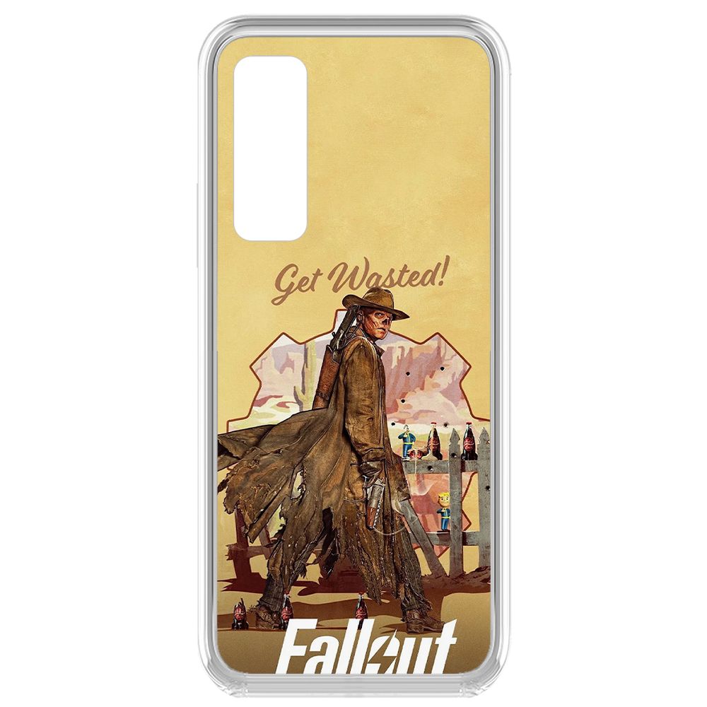 

Чехол-накладка Krutoff Clear Case Фоллаут (Fallout) - Давай напьемся! для Vivo Y53s, Прозрачный