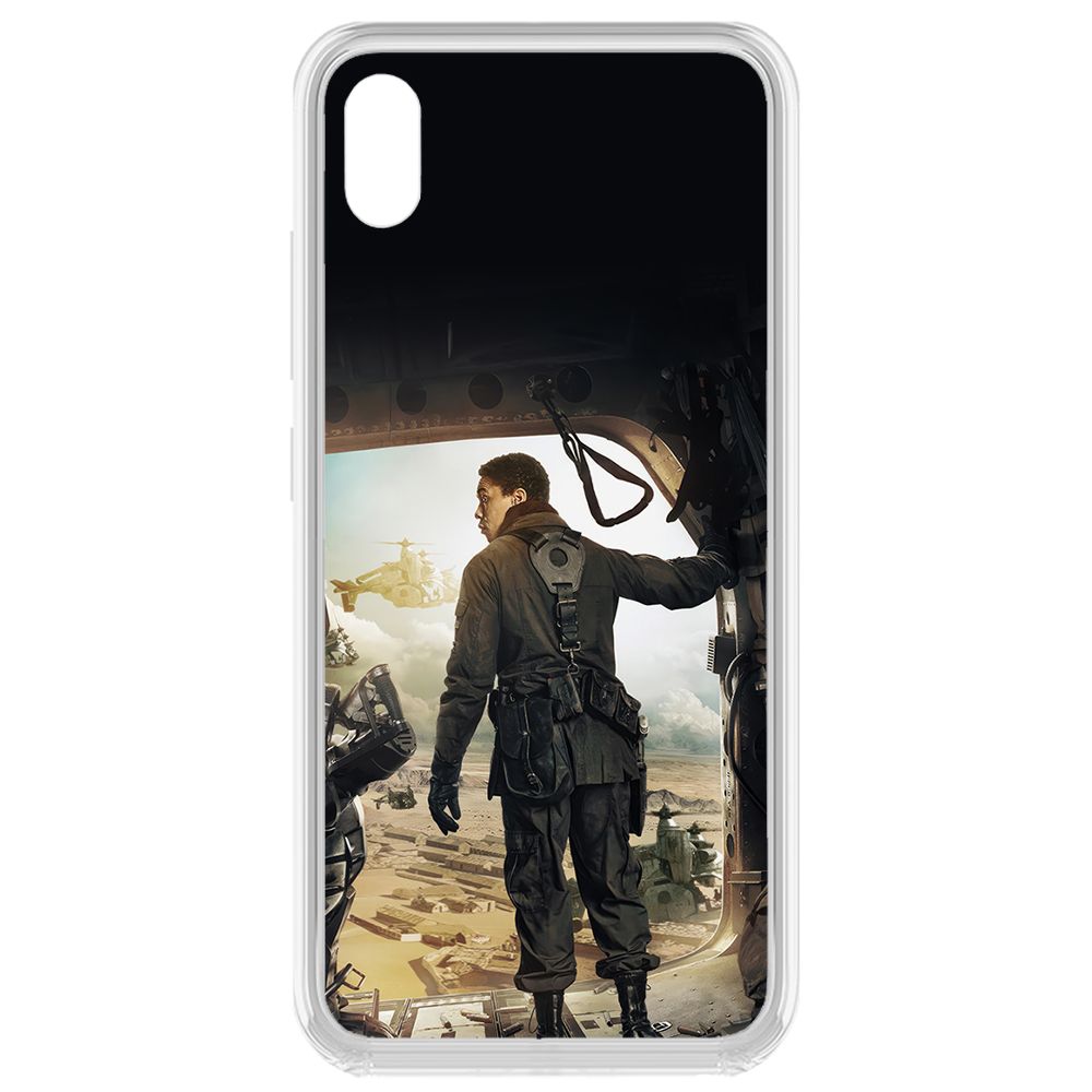 

Чехол-накладка Krutoff Clear Case Фоллаут (Fallout) - Аарон для Vivo Y91c, Прозрачный