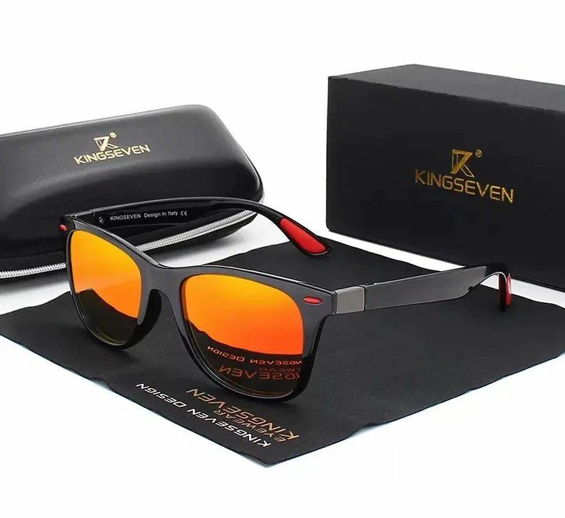 

Солнцезащитные очки унисекс Kingseven N7366 black_red, N7366