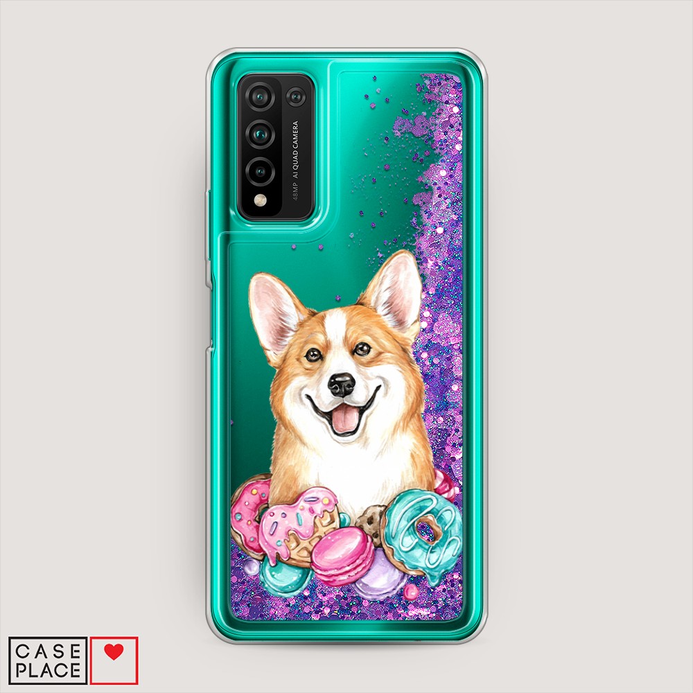 

Чехол Awog на Honor 10X Lite "Корги и сладости", Разноцветный, 6104692-1
