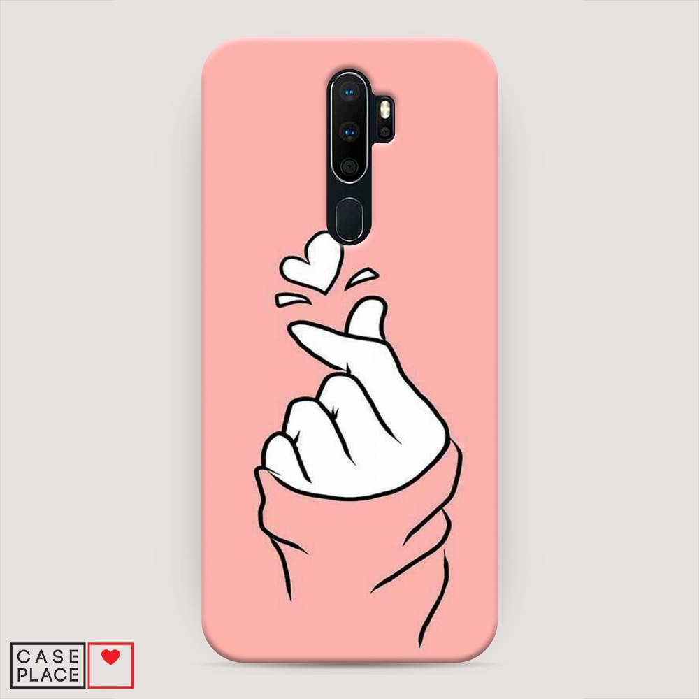 

Пластиковый чехол "Любовь-щелк" на Oppo A9 (2020), 251920-5