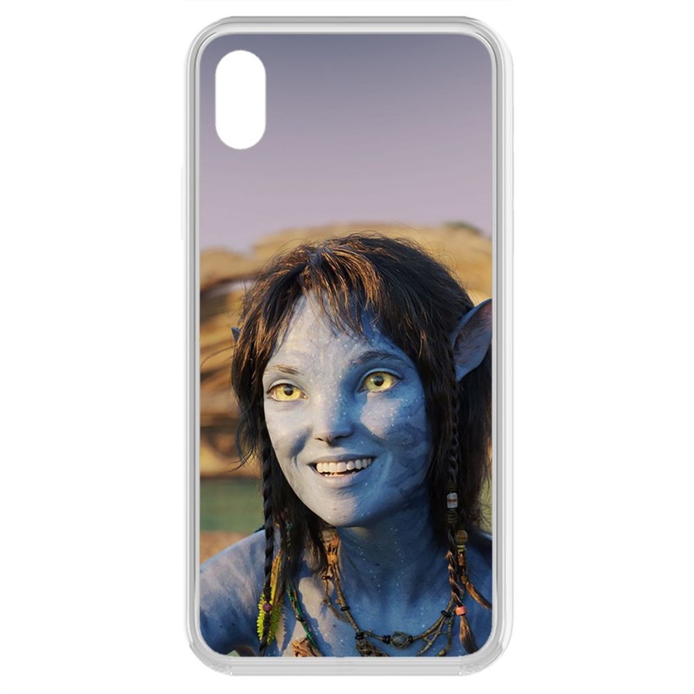

Чехол-накладка кейс Аватар - Кири для iPhone XR, Прозрачный